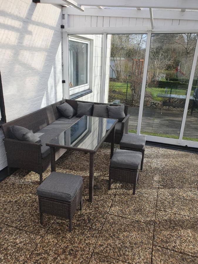 Charmante Haushaelfte Mit Garten Und Terrasse فلنسبورغ المظهر الخارجي الصورة
